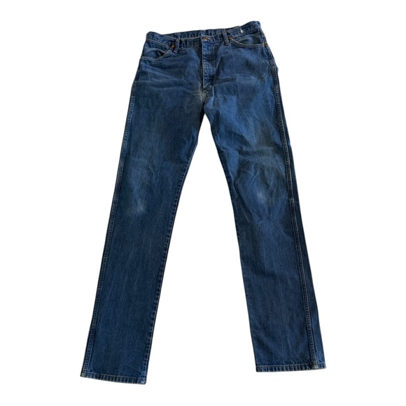 Wrangler Jeans Mens 36x40 Blue 13MWZ Cowboy Cut Western Workwear - Picture 1 of 10